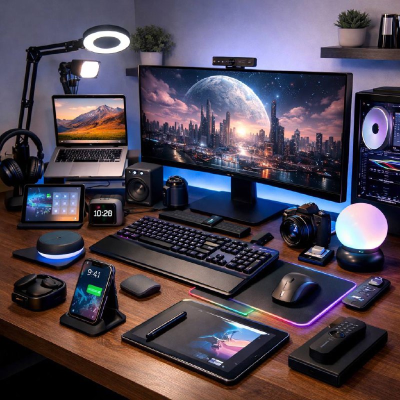 Essential Tech Gadgets for a More Productive Work-From-Home Setup